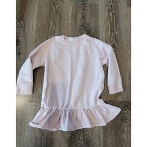 Jamie Kay Toddler Girls Pink Maisie Sweater Shirt with Ruffle Bottom‎ size 4y #5